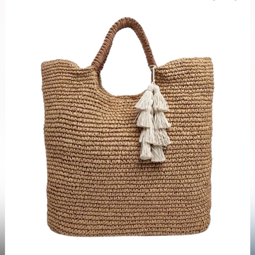 Fallon & Royce MEL Straw Tote